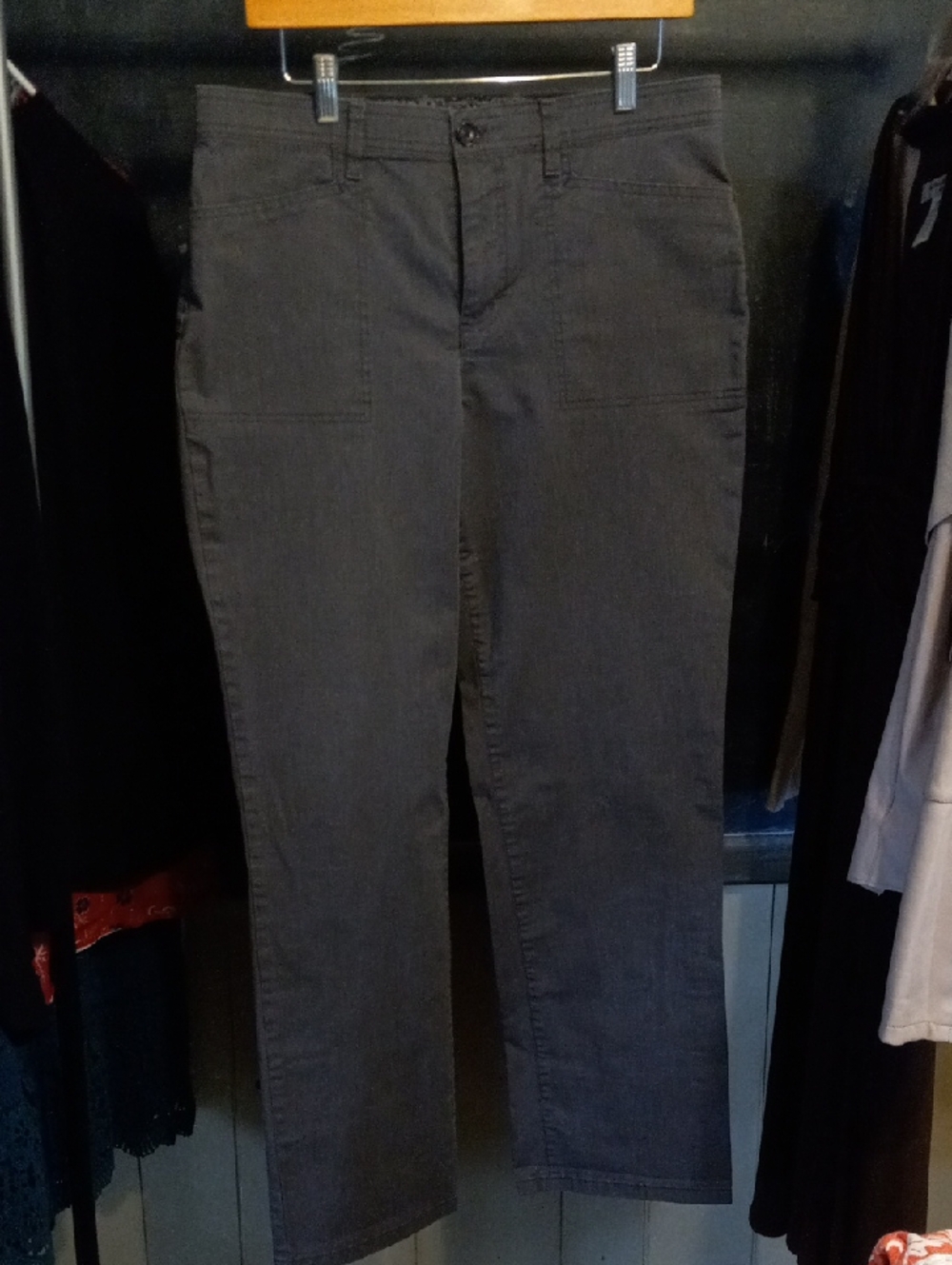 Gloria Vanderbilt Cotton Blend Woven Pants